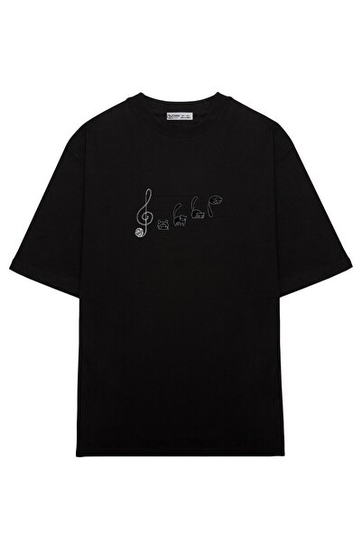 GreenMint ملاحظات موسيقية كبيرة الحجم للجنسين_OE1649