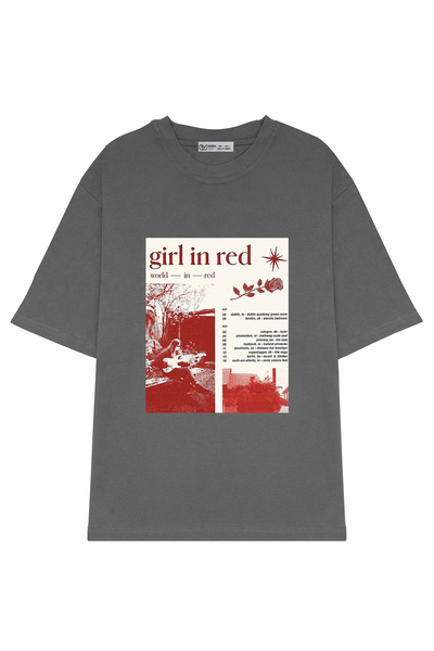 GreenMint فتاة كبيرة الحجم للجنسين في جولة حمراء كلاسيكية