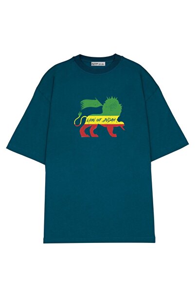 GreenMint للجنسين مقاس كبير أسد يهوذا موسيقى الريغي_OE1323