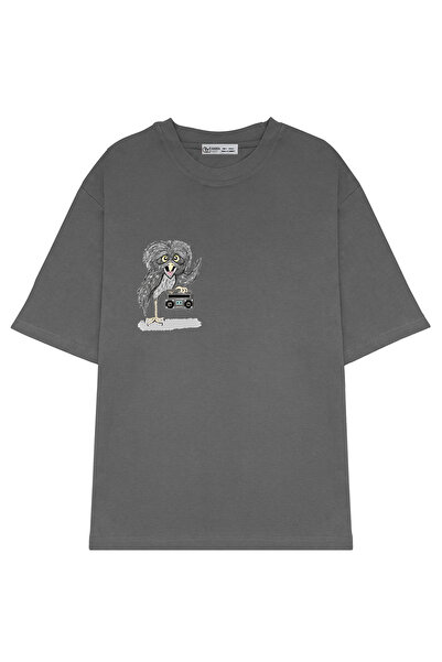 GreenMint موسيقى كبيرة الحجم للجنسين owl_OE1592