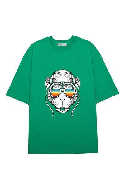 GreenMint قرد موسيقى كبير الحجم للجنسين_OE1555