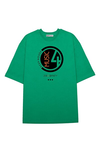 GreenMint موسيقى ديب هاوس كبيرة الحجم للجنسين DJ Love the Beats_OE1130