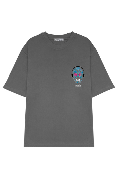 GreenMint مقاس كبير للجنسين مصنوع من أجل الموسيقى - رأس الآلات_OE1351