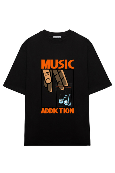 GreenMint للجنسين مدمن الموسيقى كبير الحجم_OE1389