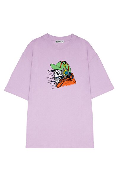 GreenMint هيكل عظمي كبير الحجم للجنسين يستمع إلى الموسيقى_OE1798