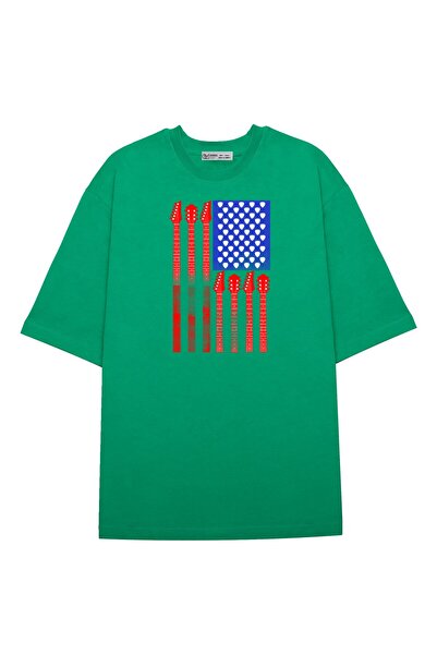 GreenMint موسيقى الريف كبيرة الحجم للجنسين V.2_OE1105