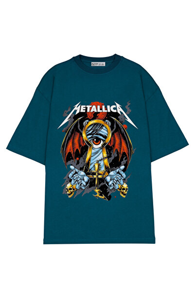 GreenMint ميتاليكا كبيرة الحجم للجنسين