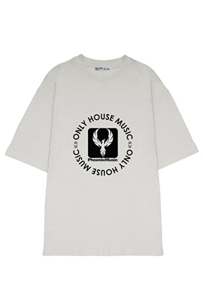 GreenMint موسيقى فينيكس كبيرة الحجم للجنسين - موسيقى المنزل الوحيد Black_OE1695