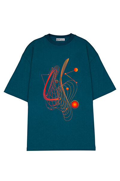 GreenMint موسيقى مجردة كبيرة الحجم للجنسين_OE1014