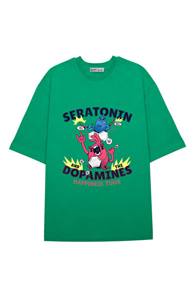 GreenMint للجنسين حجم كبير دوبامين سيراتونين موسيقى الروك باند جيتار Drums_OE...