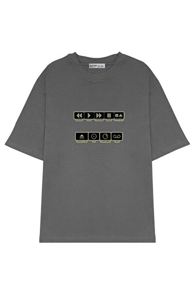 GreenMint أزرار موسيقى ريترو كبيرة الحجم للجنسين_OE1761