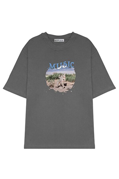 GreenMint موسيقى السفر العالمية لرائد الفضاء مقاس كبير للجنسين_OE1028