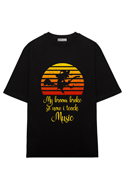 GreenMint زي ساحرة لموسيقى الهالوين كبير الحجم للجنسين_OE1232