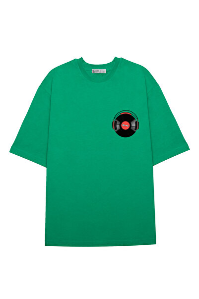 GreenMint سجل موسيقى فينيل كبير الحجم للجنسين_OE1378