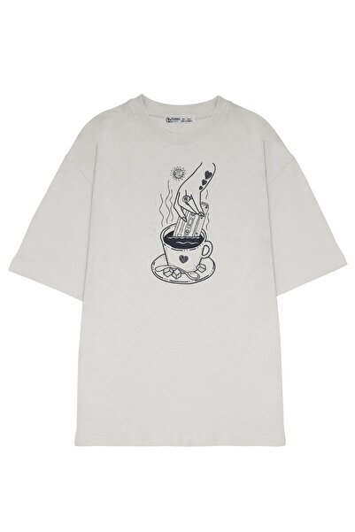 GreenMint للجنسين كبير الحجم أنا أحب قهوتي مع نكهة الموسيقى الجيدة_OE1268