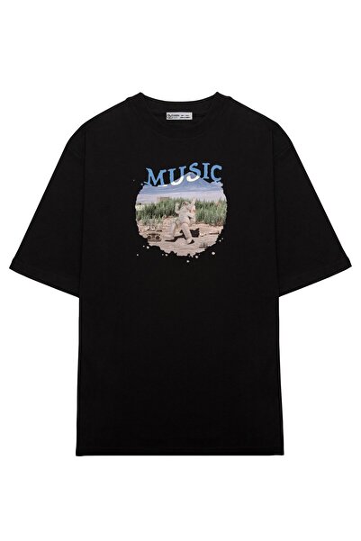 GreenMint موسيقى السفر العالمية لرائد الفضاء مقاس كبير للجنسين_OE1028