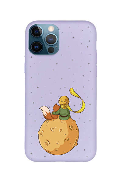 KaffCase حافظة هاتف آيفون 14 برو ماكس ليتل برينس من السيليكون الفاخر