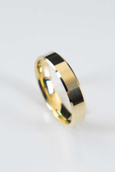 Genel Markalar 4mm Gümüş Kesme Alyans , Nişan Yüzüğü , Klasik Alyans , 925 Ayar Gümüş Alyans