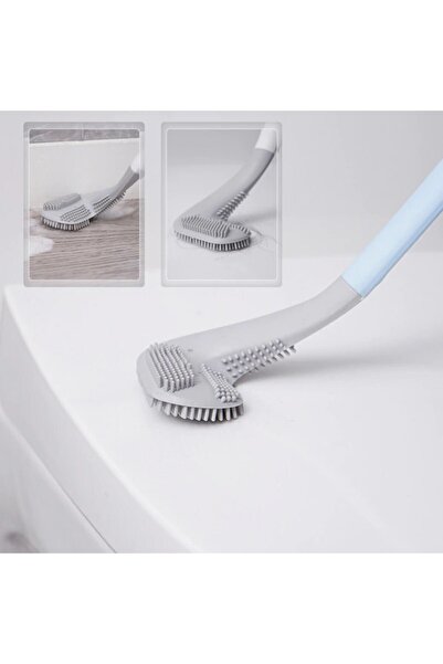 Sas Haus Silicone Wc Toilet Cleaning Brush with Golf Design. Hook Gift