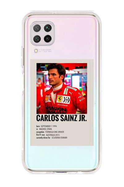 Magic Ring حافظة هاتف شفافة متوافقة مع هاتف Huawei P40 Lite من كارلوس ساينز