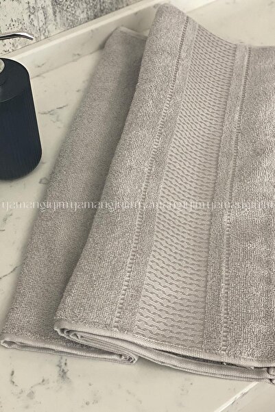 Özdilek Blossom Рушник для обличчя 3 штуки - сірий