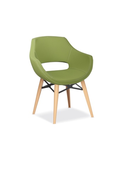 RiseOfis Feyz Misafir Bekleme Koltuğu Tornalı Ayaklı