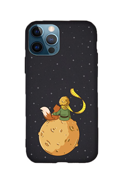 KaffCase حافظة هاتف آي فون 13 برو ماكس ليتل برينس الصغير من السيليكون الفاخر