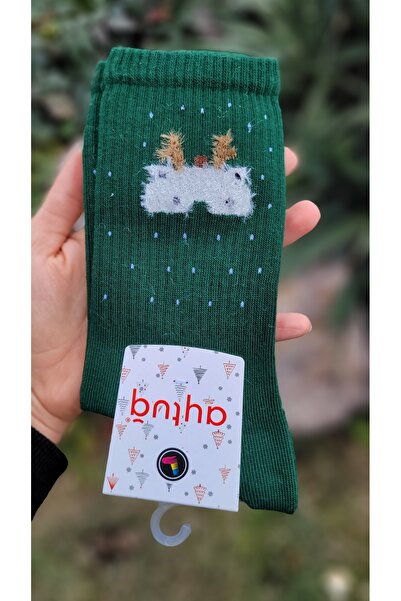 FRESCO SCARFS Бавовняні 4-парні шкарпетки з новорічним дизайном, унісекс