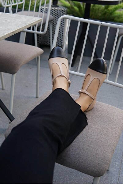 LAMİNTA Μπαλαρίνες - Μπεζ - Casual