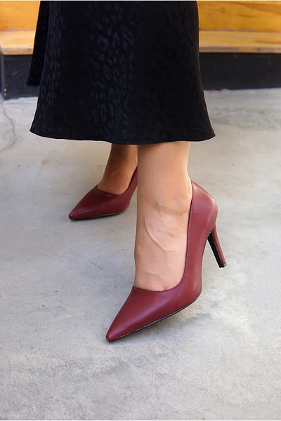 LAMİNTA Pantofi cu toc stiletto Marlowe Burgundy
