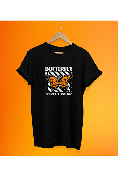 remonz Πριν από το Digital Printed Black, 100% Cotton Basic (κανονικό μέγεθος) T-shirt