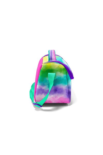Coral High Cutie termică pentru prânz cu model colorat Tie-Dye pentru copii