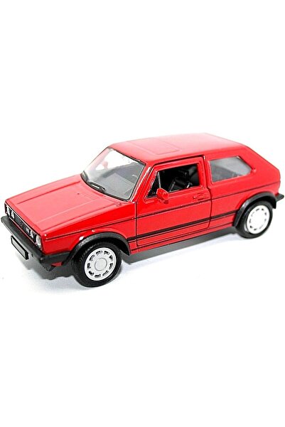 WELLY Volkswagen Golf GTi MK1 Klasik Araba 1:34 Ölçek Model Açılış Kapıları L...