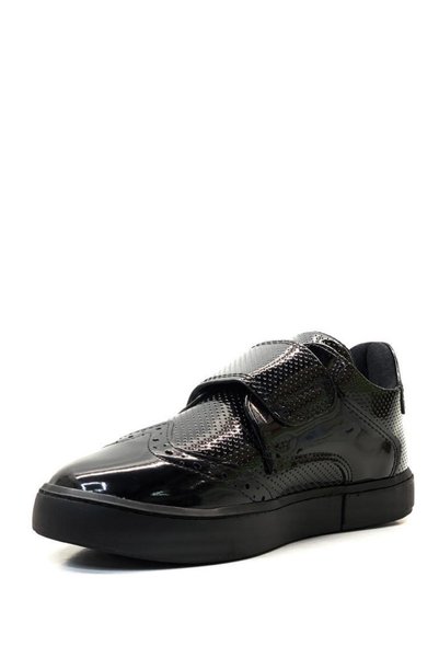 Tuğba Ortopedi 1647 Orthopedic Boy's Black Patent Leather Classic Shoes