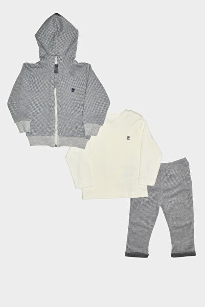 Pierre Cardin Kapüşonlu Alt Üst 3'Lü Takım 305237