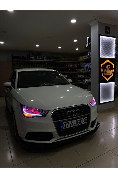 at aydın tuning AUDİ A1 UYUMLU FAR İÇİ 4 LÜ L TİP RGB ANGEL - 16 RENKLİ KUMAN...