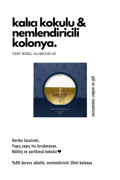 Hons Maison Hands Up Cologne 2024 Xmas Limited Serisi - Snowball Amberli Yılb...