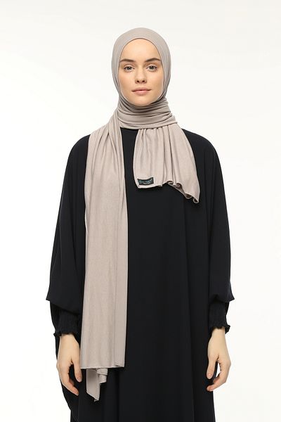 Altobeh Χτενισμένο σάλι Hijab Απλό ελαφρύ βιζόν