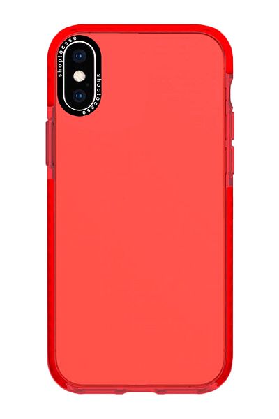 shoptocase حافظة هاتف Red Impact متوافقة مع هاتف Iphone X/xs
