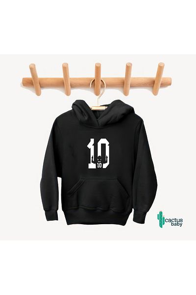 CACTUS COLLECTION ДЕТСКИ СУИТШЪР С НАДПИС НА МЕСИ И НОМЕР 10 CACTUS BABY