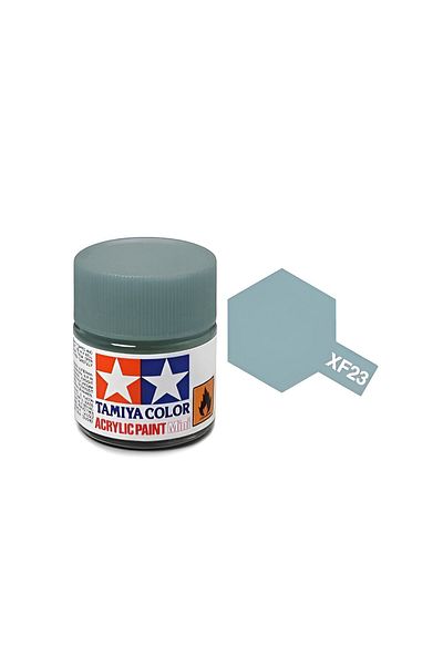 TAMIYA Xf-23 Light Blue Matte Acrylic Paint (10 Ml. ), Hobby Painting Material