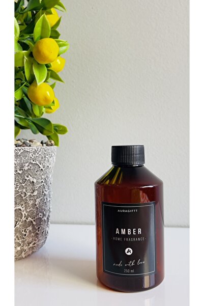 Amber Çubuklu Oda ve Ortam Kokusu Yedek Şişe, 250ml