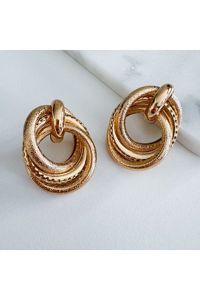 CHARMLUCKY Steel Earrings