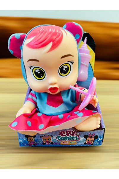 Ailenizin Oyuncakçısı Cry Babies Ağlayan Bebek Sesli Emzikli Et Bebek 20 cm