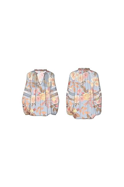 Guess Gilda Ls Women's Blouse