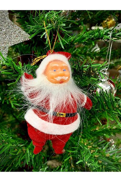 Partifabrik Christmas Tree Ornament Large Size Santa Claus 1 Piece 15 Cm