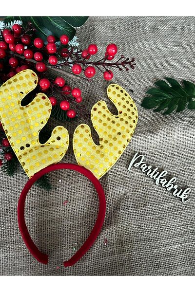 Partifabrik Πρωτοχρονιάτικο Κορώνα Ελάφι Πολυτελές Χριστουγεννιάτικο Κορώνα Χρυσό