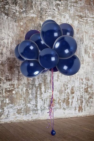 Partifabrik Midnight Blue Matte Pastel Balloon