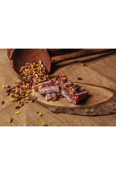 Ziya Efendi Görallar Antep Fıstıklı Narlı Çekme Lokum 500 gr