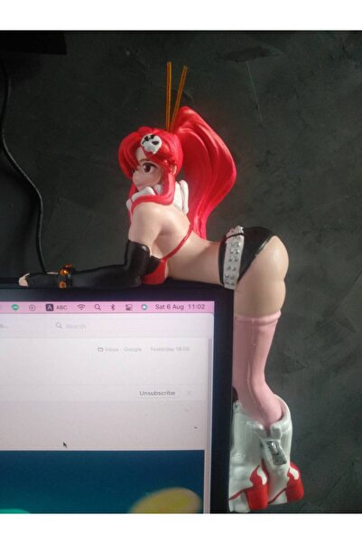 TuransoyCraft Gurren Lagann Yoko Littner Figür Anime Kız Figür Büyük Boy 25CM